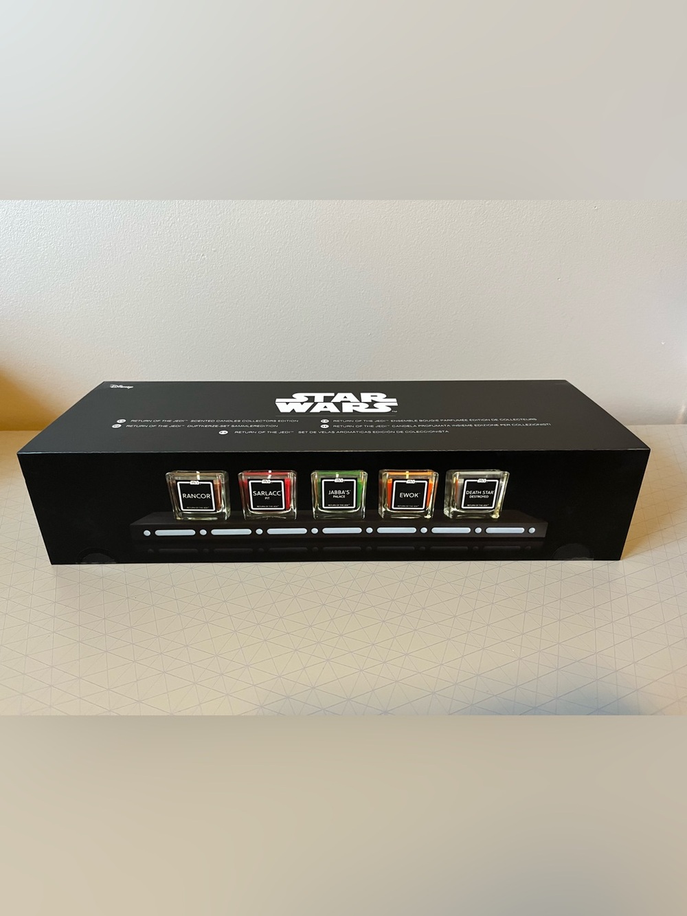 Official Star Wars Return of the Jedi Candle Set: Collectors Edition